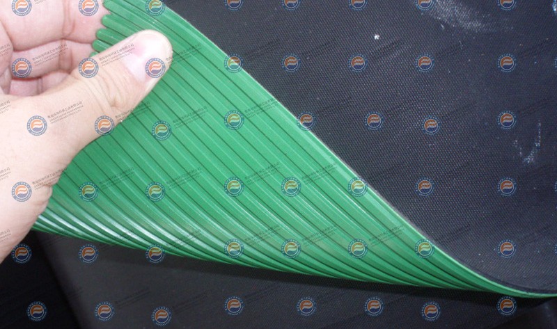 橡胶垫-黑绿条纹