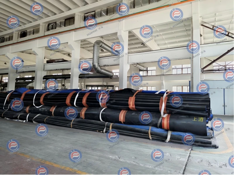 匠心筑品，验收见证｜橡胶坝客户莅临华海环保工厂开展坝袋验收工作