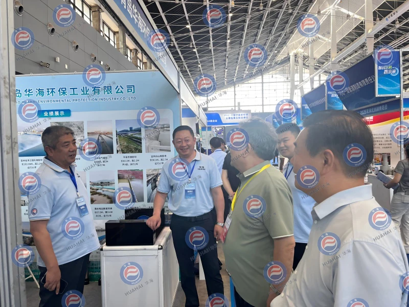 深耕水利盛会，共筑治水新篇——青岛华海环保持续亮相河北水利博览会