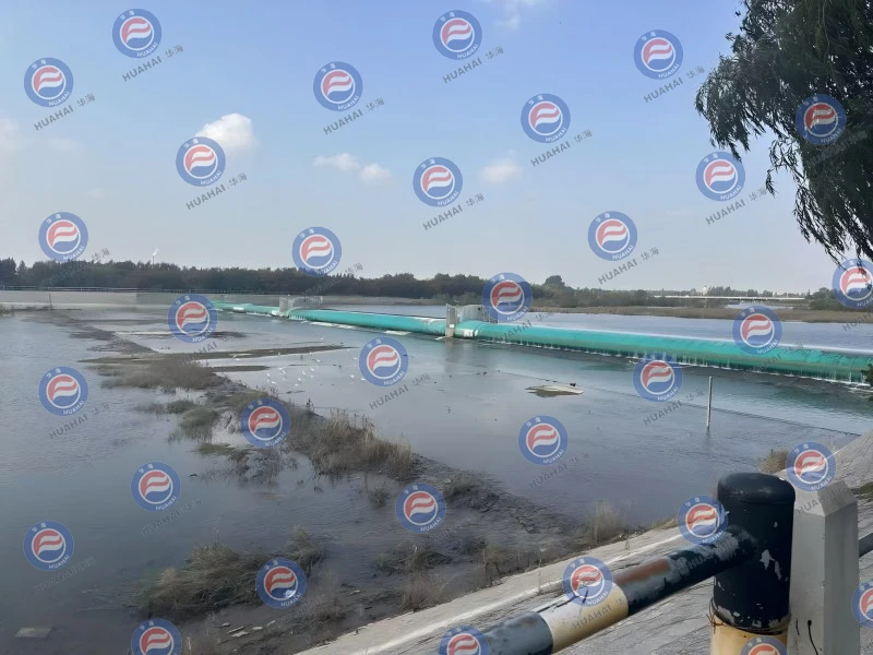 莱西橡胶坝成功运行，华海环保匠心筑牢生态水利新防线