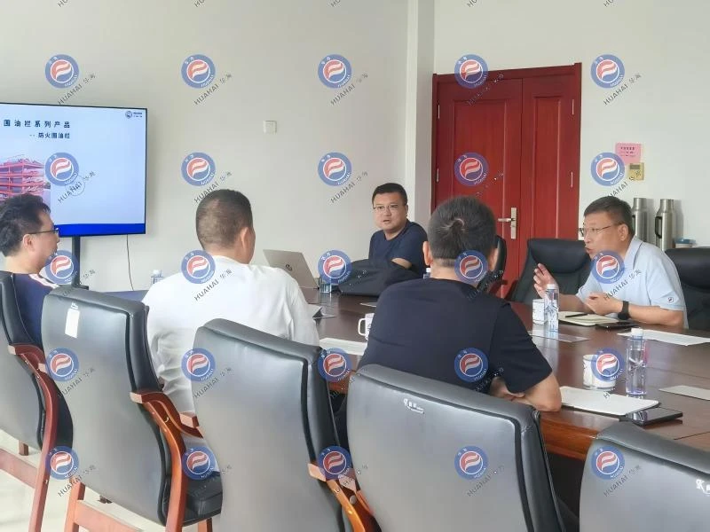 突破行业难题！ 华海环保防火型围油栏新品顺利通过项目验收
