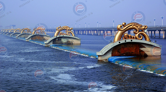 山东省临沂市桃园橡胶坝