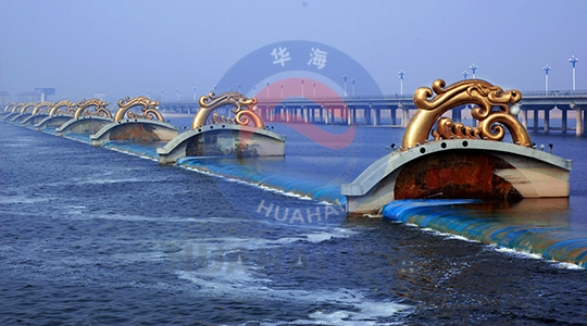 山东省临沂市桃园橡胶坝