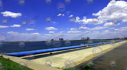 河北石家庄滹沱河橡胶坝