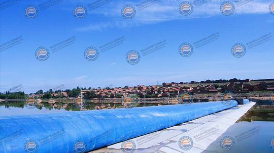 内蒙古二道河子枕式橡胶坝1