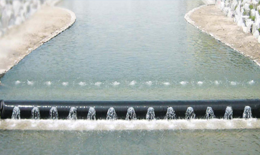 道截流蓄水橡胶坝主要适用于低水头、大跨度的闸坝工程