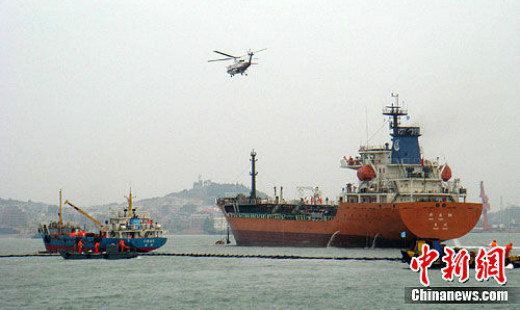 东营市举行海上搜救与溢油应急演习 规模居历年之首